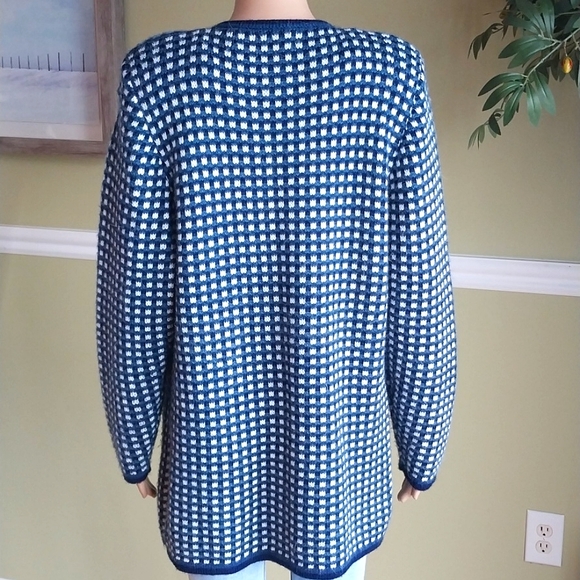 ALPACA 100% Baby Alpaca Cardigan, Size M - Picture 3 of 11